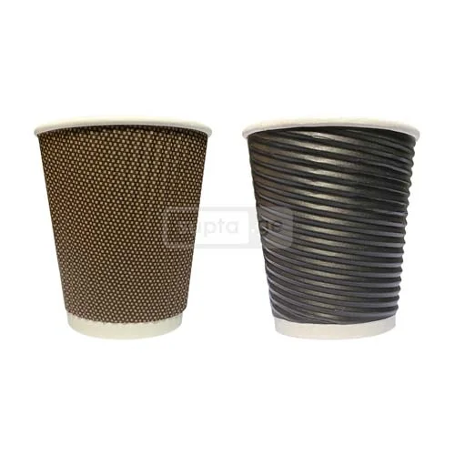 Cardboard disposable cup triple layer 8oz-235ml (Americano)